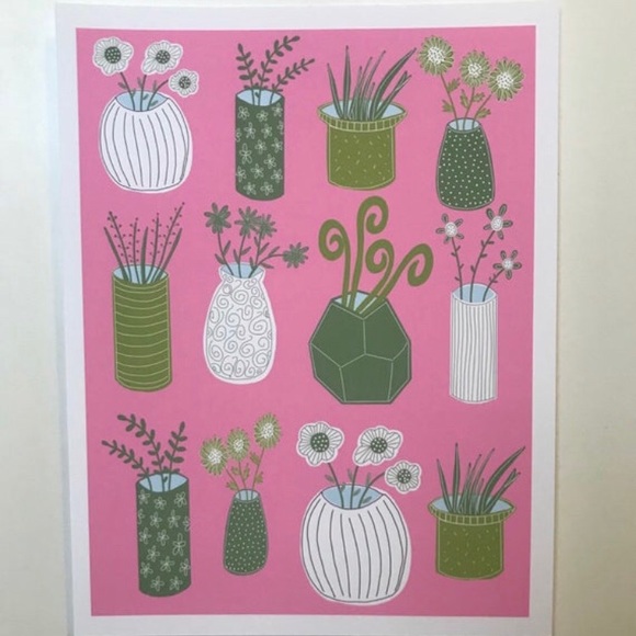 Cute little pink houseplant Wall Art - Picture 2 of 2